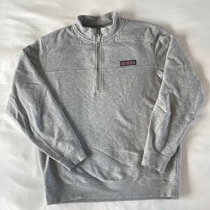 Vineyard Vines Shep Shirt Size Medium in Light Gray